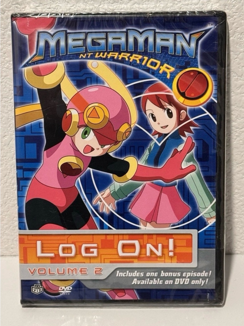Megaman: NT Warrior - Vol. 2: Log On! (DVD, 2004) ANIME NEW SEALED HTF RARE OOP